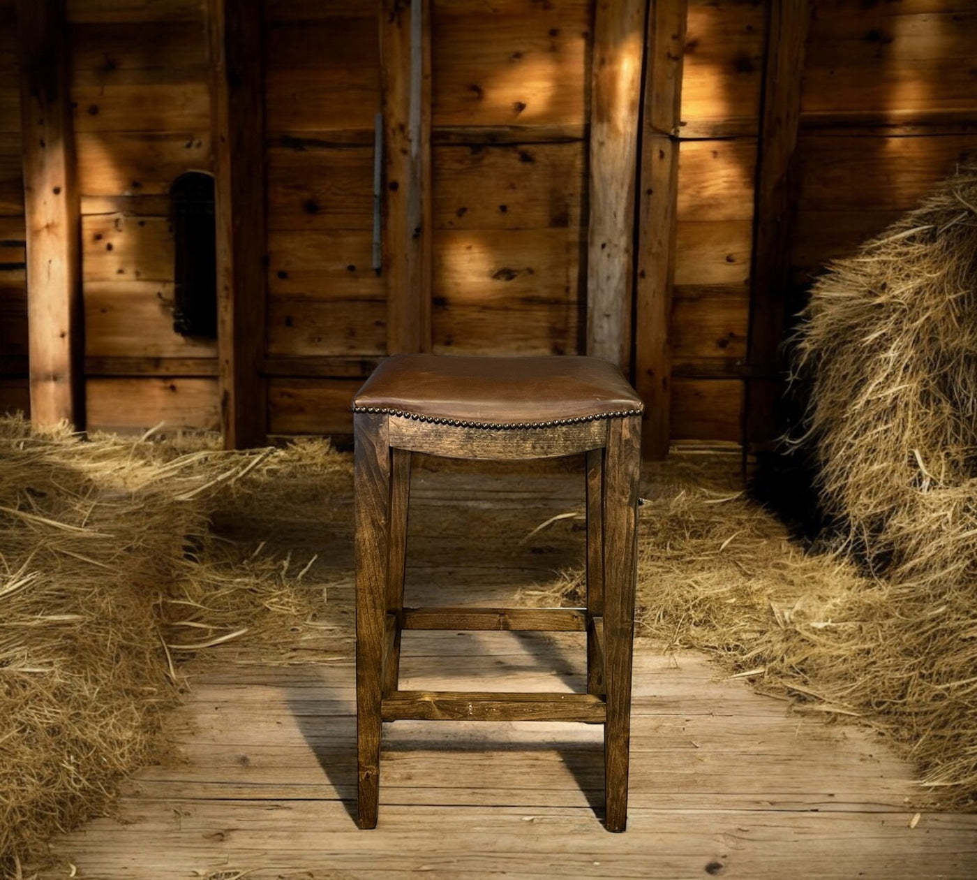 Denali Ranch Saddle Stool