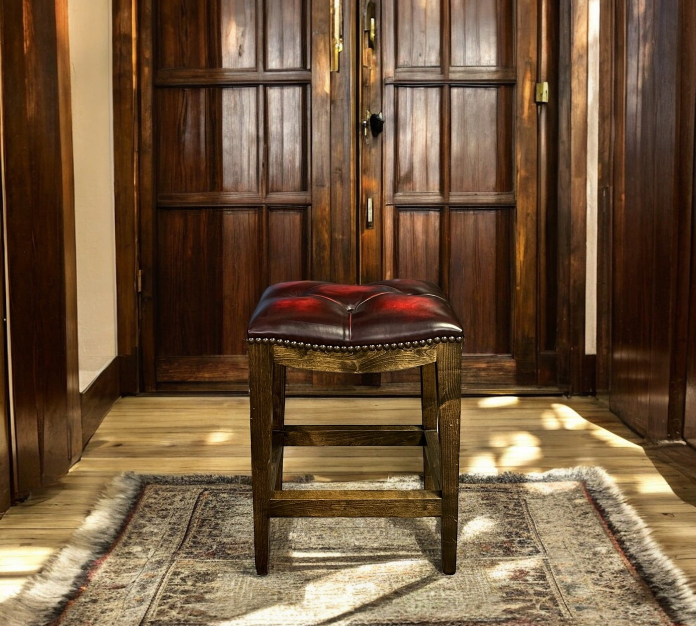 Denali Ranch Saddle Stool