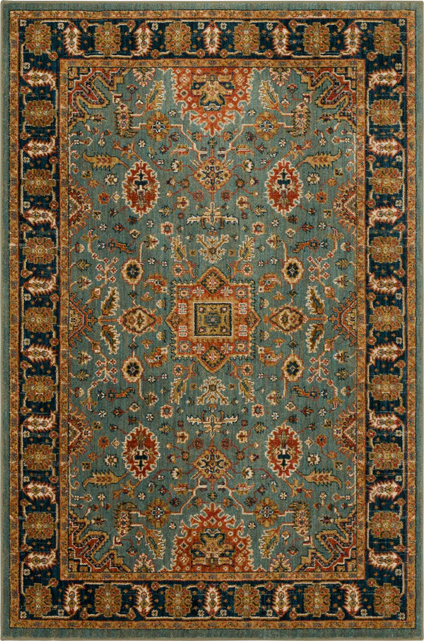 Spice Market Deir Aquamarine Rug