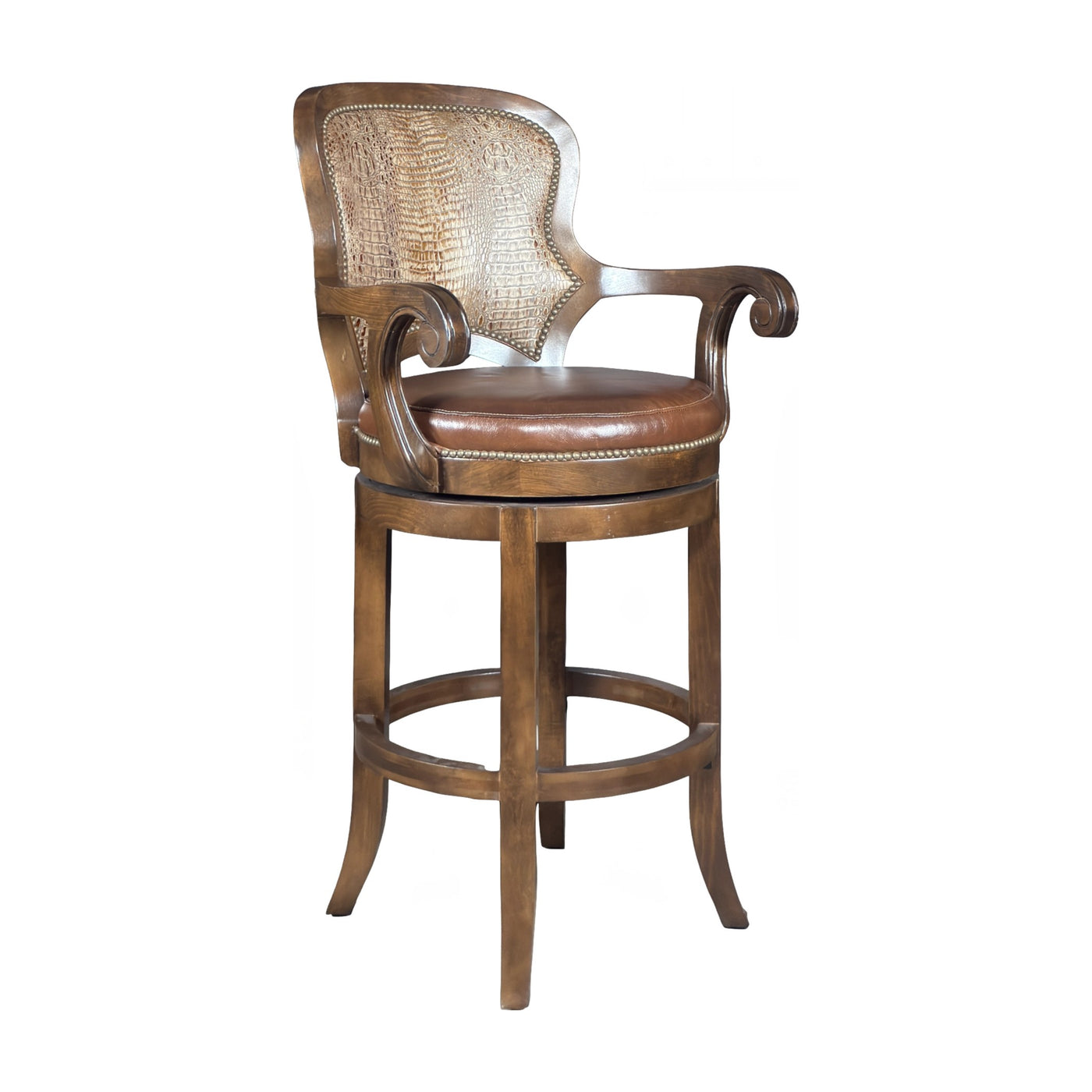 Denali Ranch Honolulu Chocolate Stool