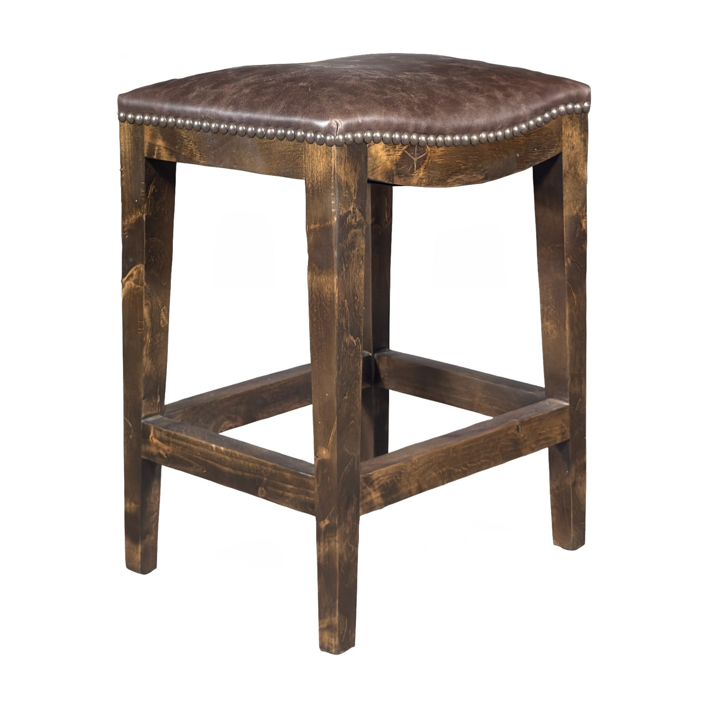 Denali Ranch Tuscany Lodge Saddle Stool
