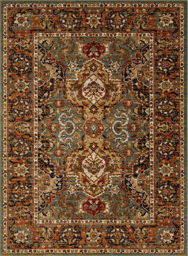Spice Market Dhahar Aquamarine Rug
