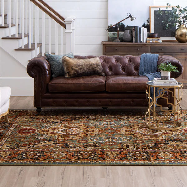 Spice Market Dhahar Aquamarine Rug