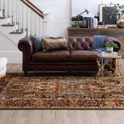 Spice Market Dhahar Aquamarine Rug