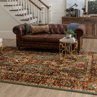 Spice Market Dhahar Aquamarine Rug