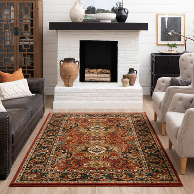 Spice Market Dhahar Garnet Rug