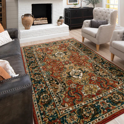 Spice Market Dhahar Garnet Rug