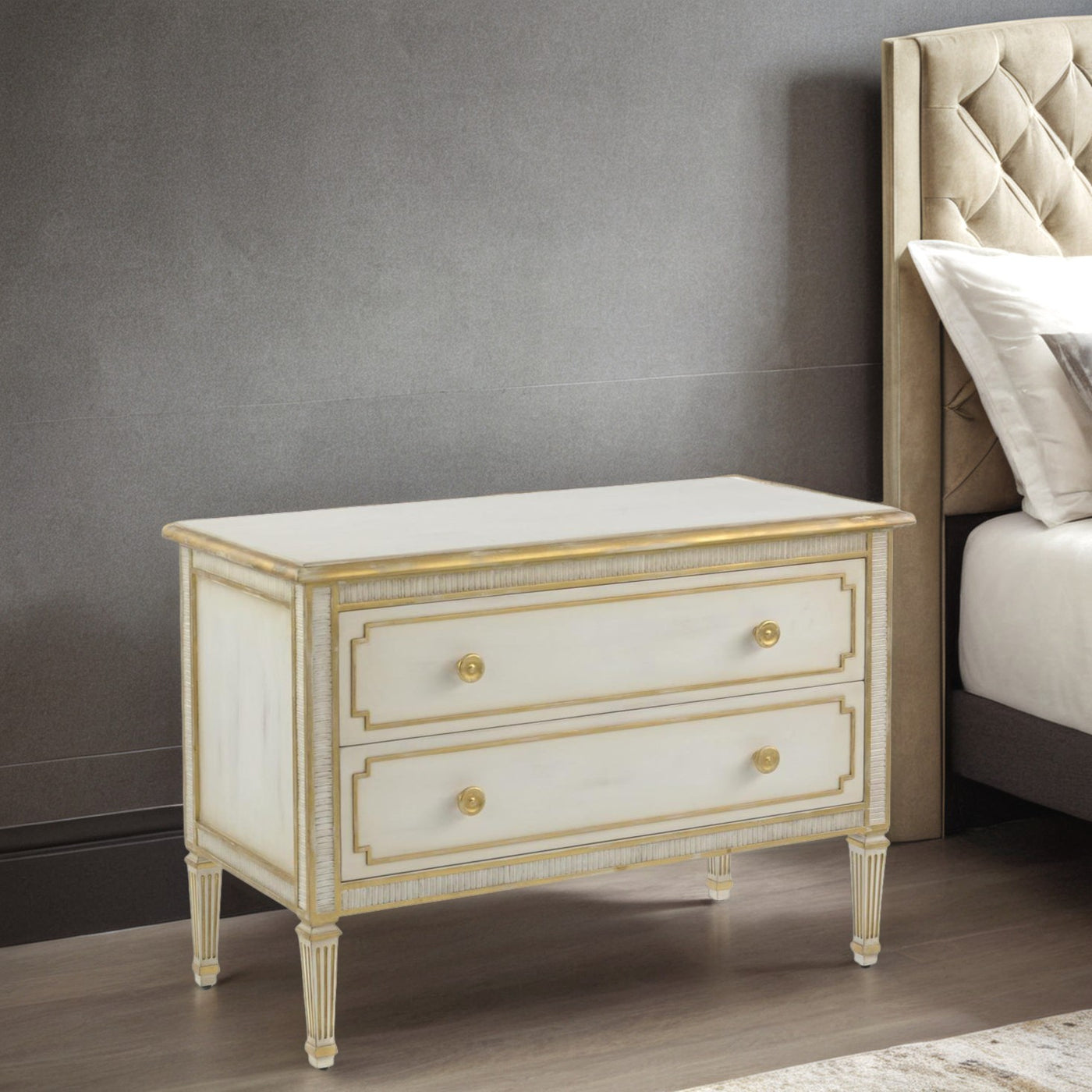 Champagne Manor Nightstand