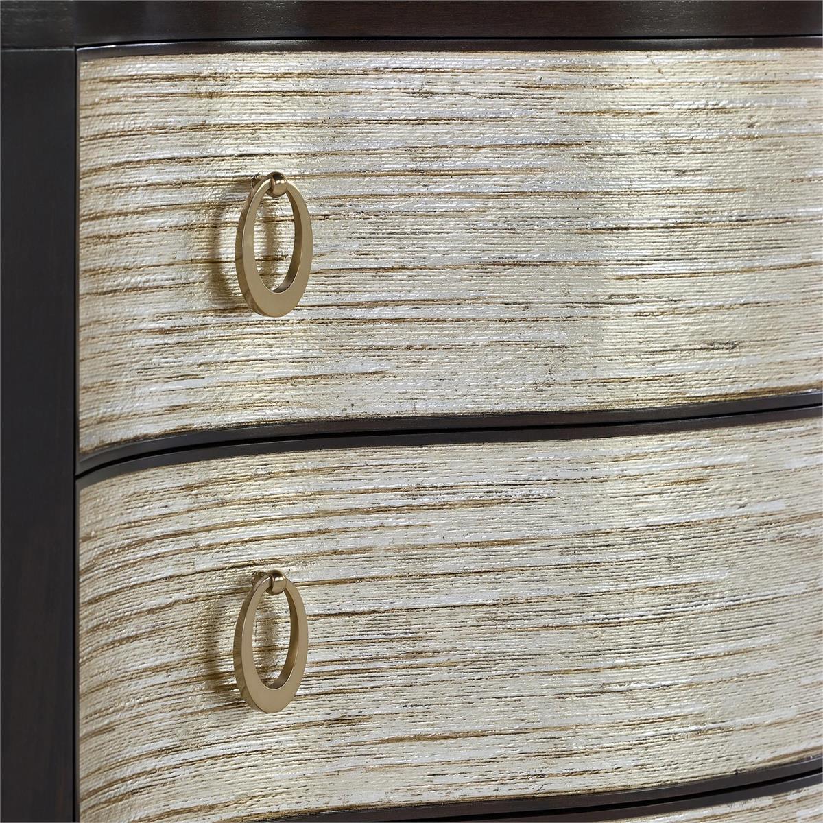 Ebony Wave Nightstand