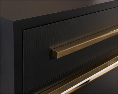 Metropolis Noir Console Table