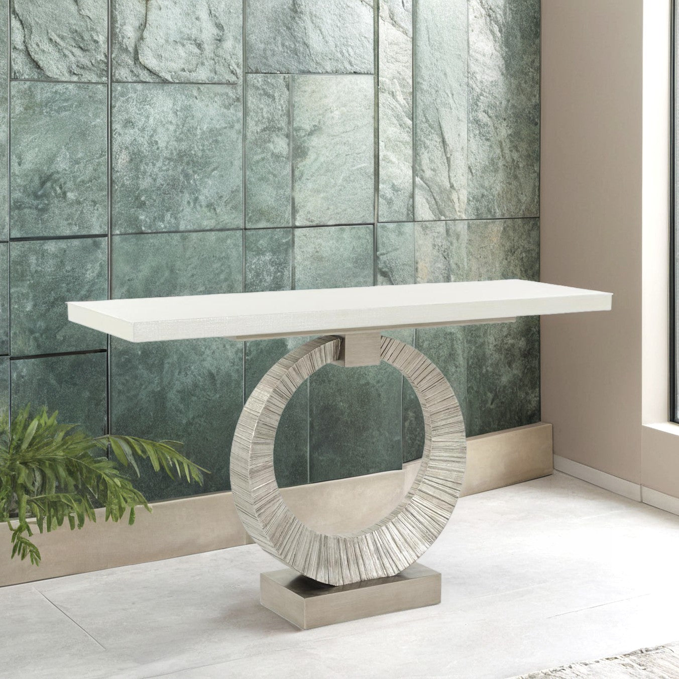 Luna Halo Console Table