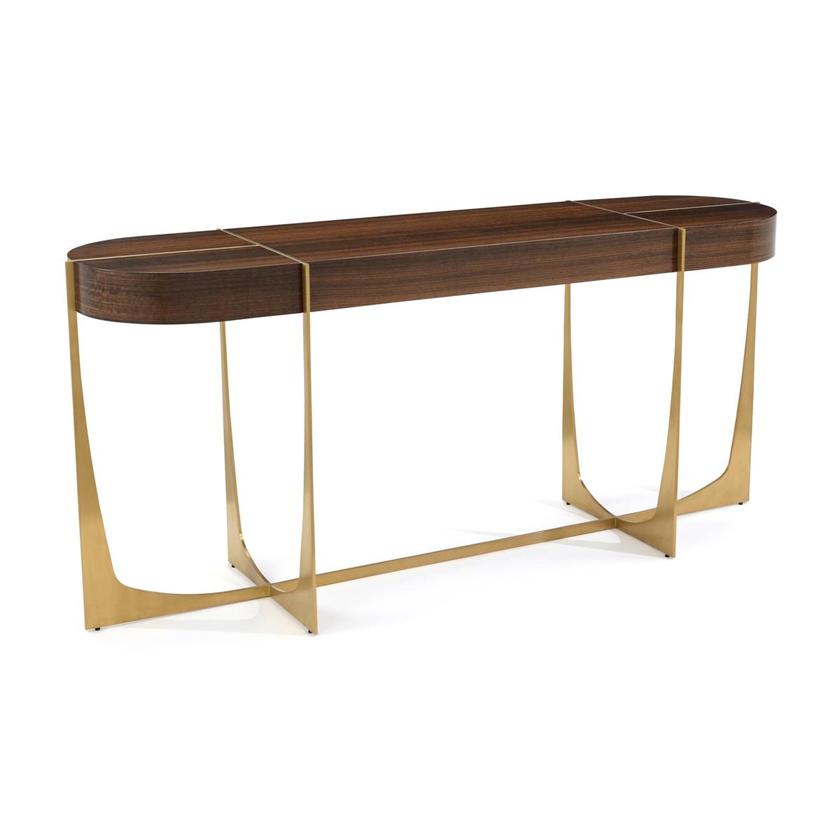 Aria Curved Edge Console Table