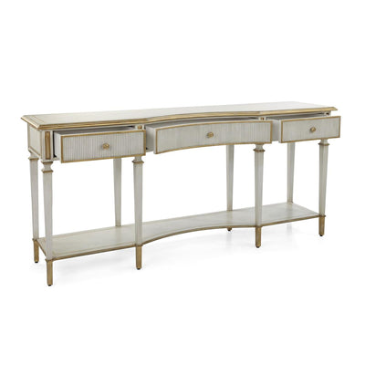 Chantilly Carved Ribbon Console