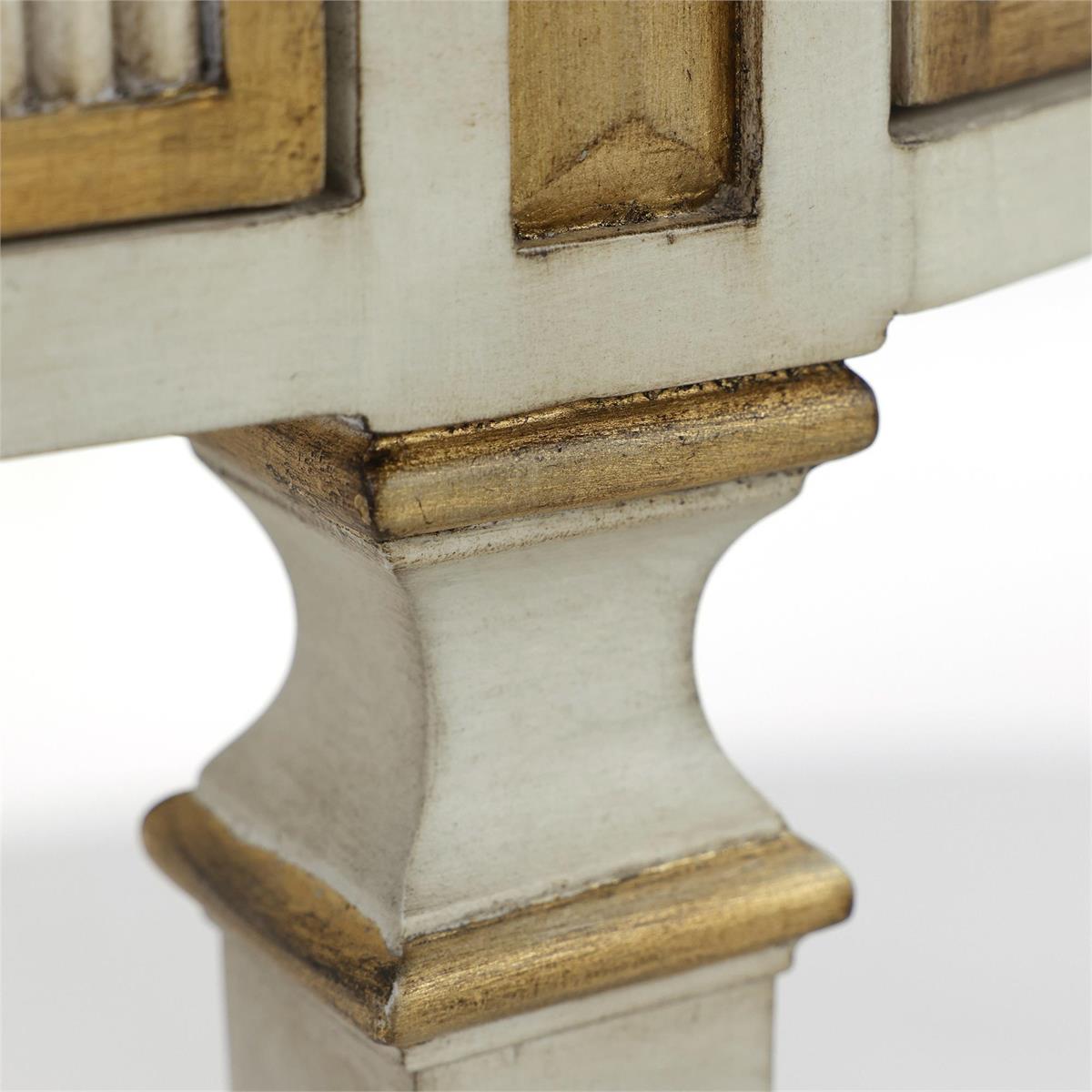 Chantilly Carved Ribbon Console