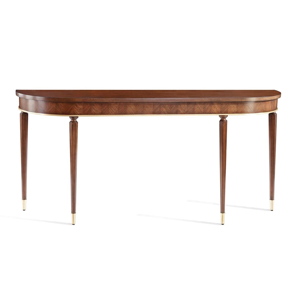 Belvedere Demilune Console Table