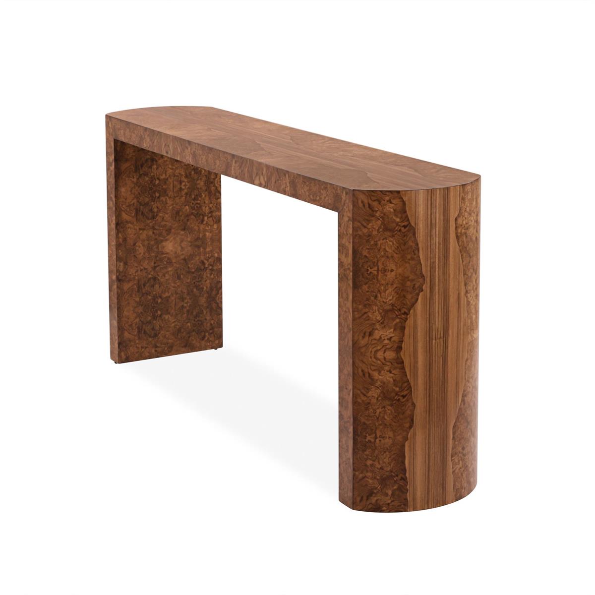 Arden Burl Waterfall Console