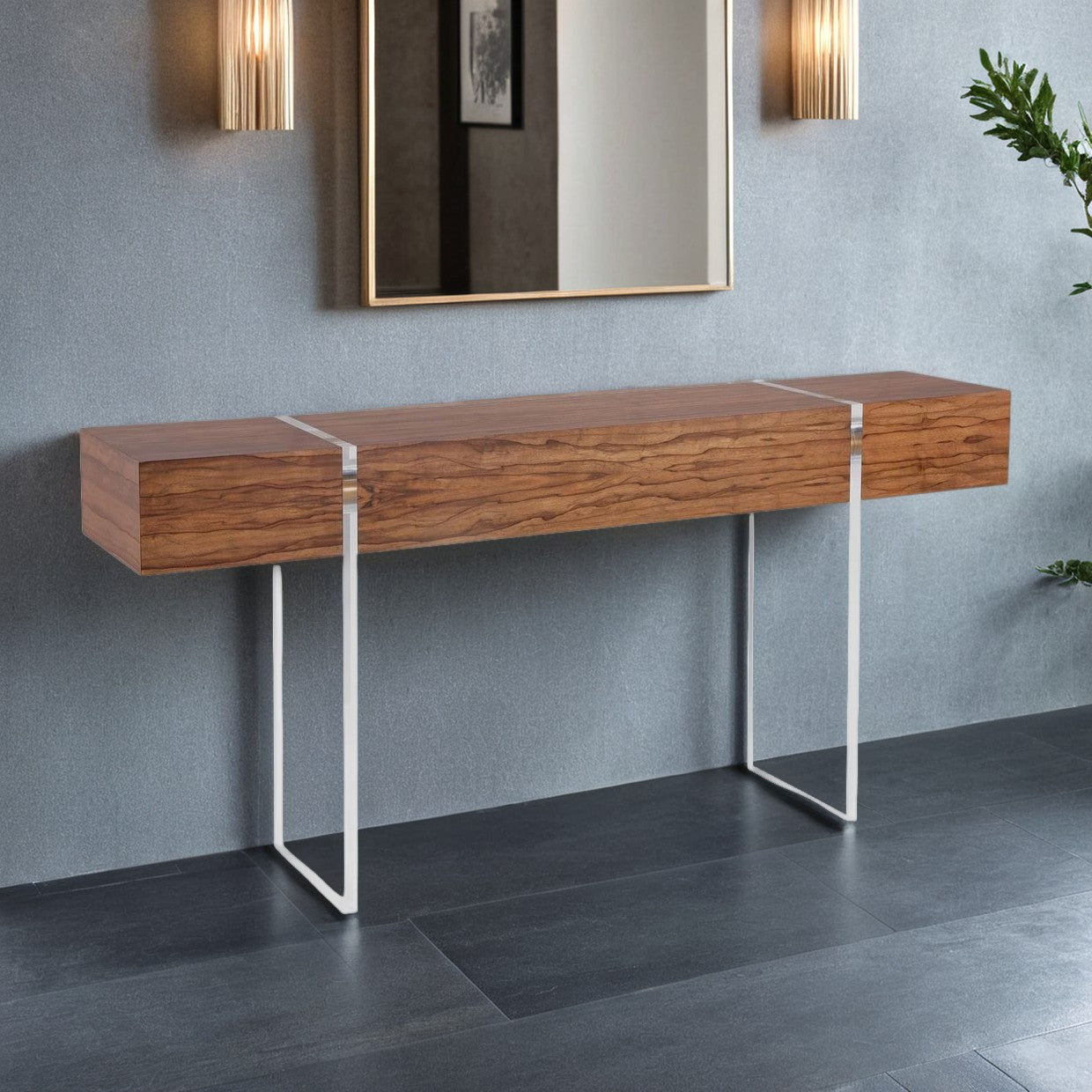 Astra Lucent Console Table