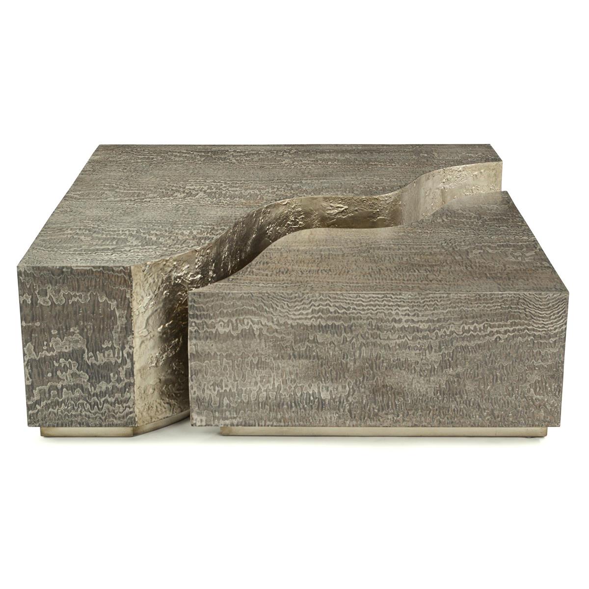 Riverbend Split Block Cocktail Table