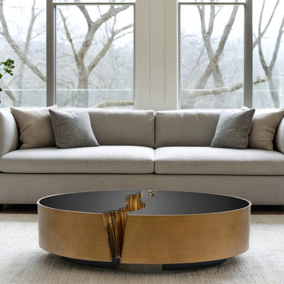 Tectonic Round Cocktail Table