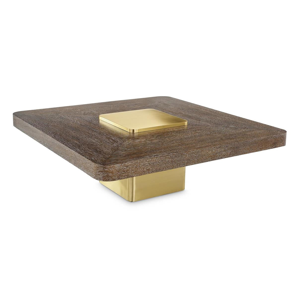 Monaco Square Pedestal Cocktail Table