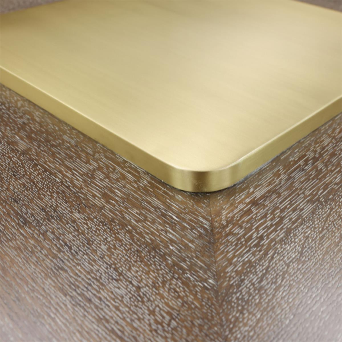 Monaco Square Pedestal Cocktail Table