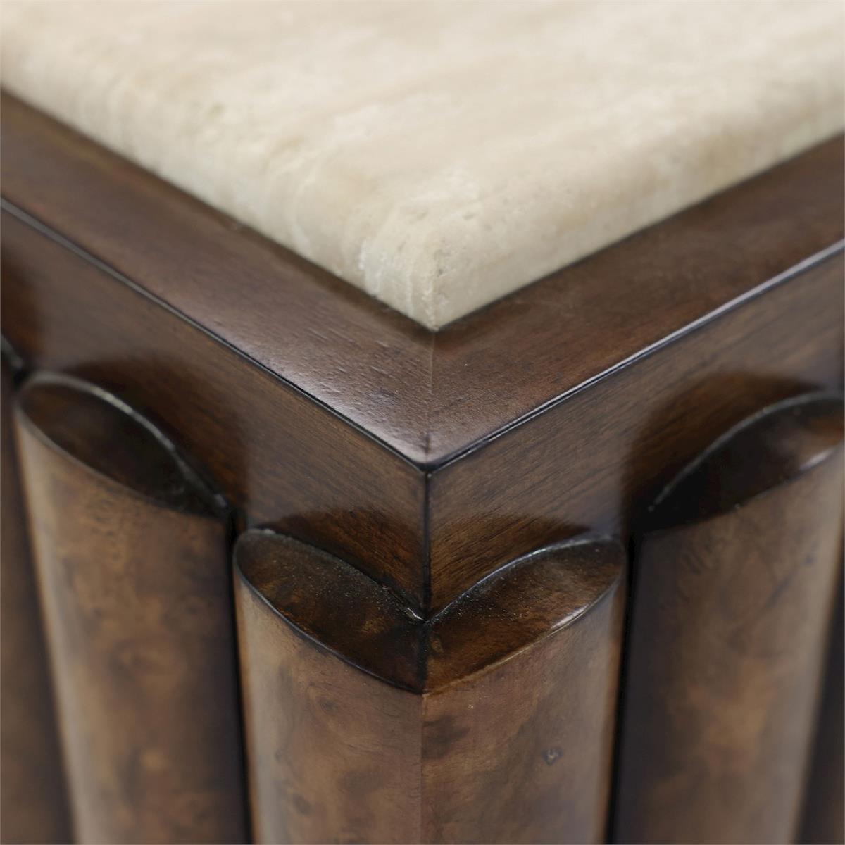 Canyon Ridge Fluted Cocktail Table