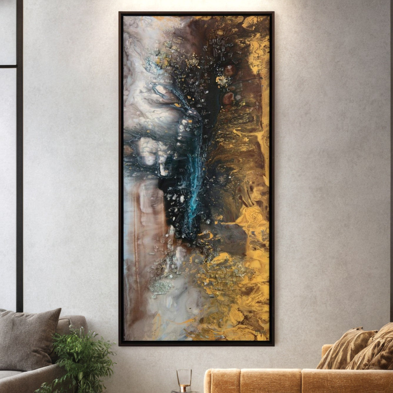 Cascade Abstract Wall Art