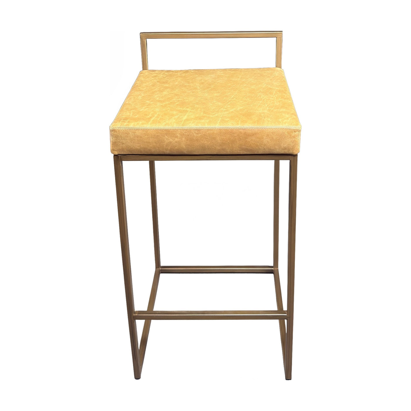 Golden Chestnut Brown Counter Stool