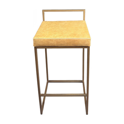 Golden Chestnut Brown Counter Stool
