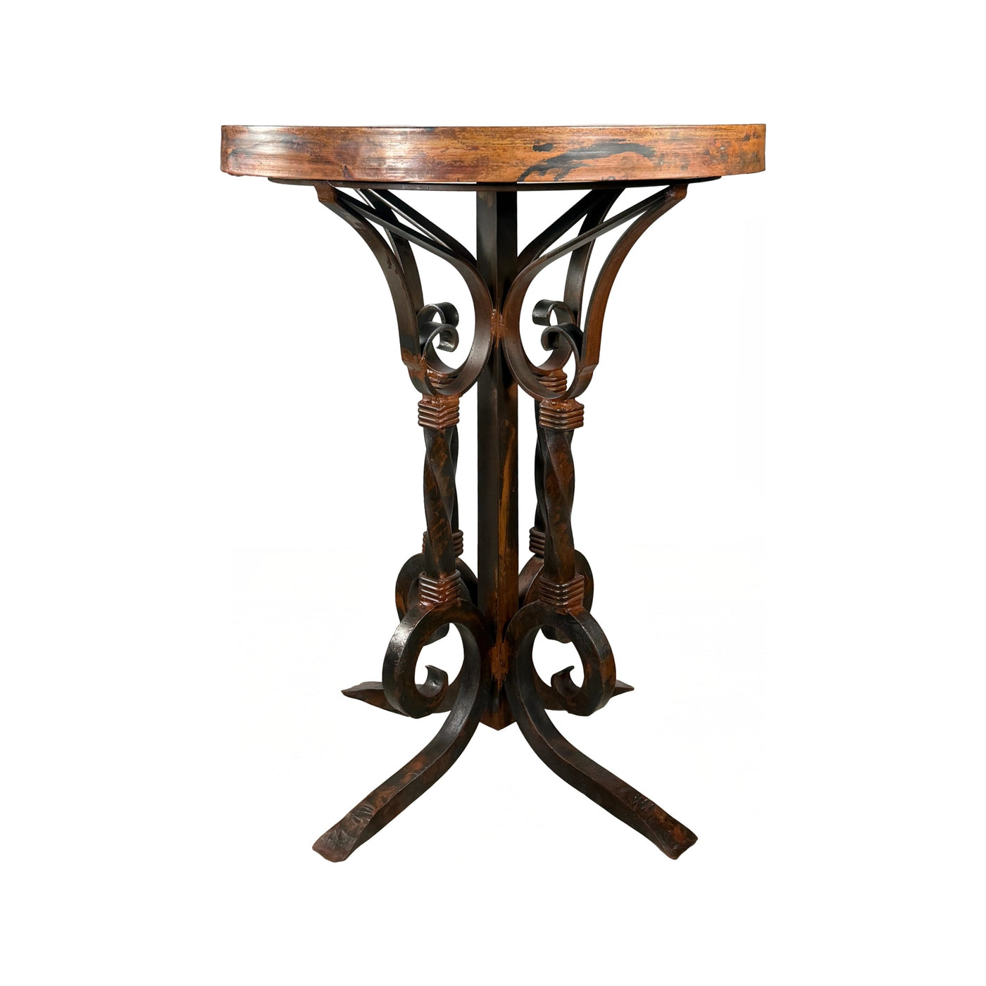 Copper Top W/ Costella Iron Pub Base