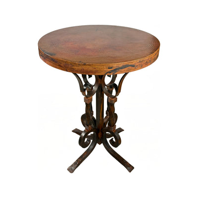 Copper Top W/ Costella Iron Pub Base