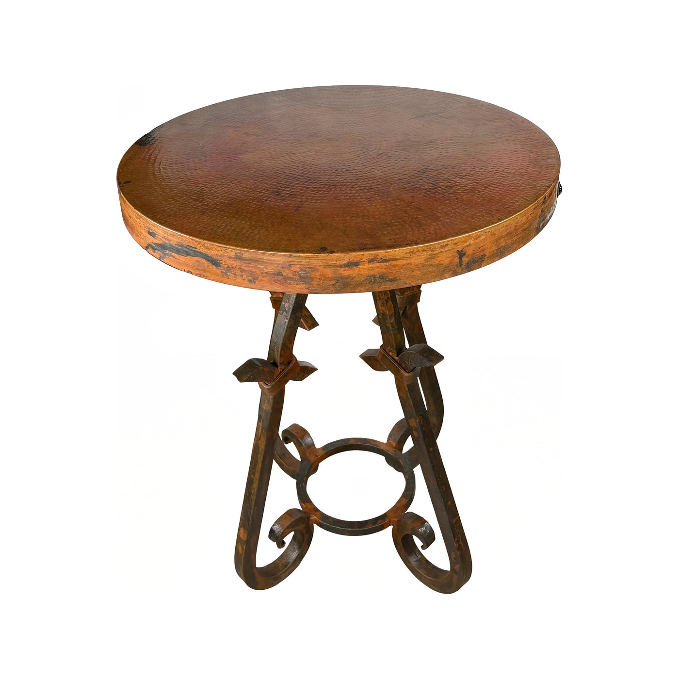 Copper Top W/ Montecillo Iron Pub Base