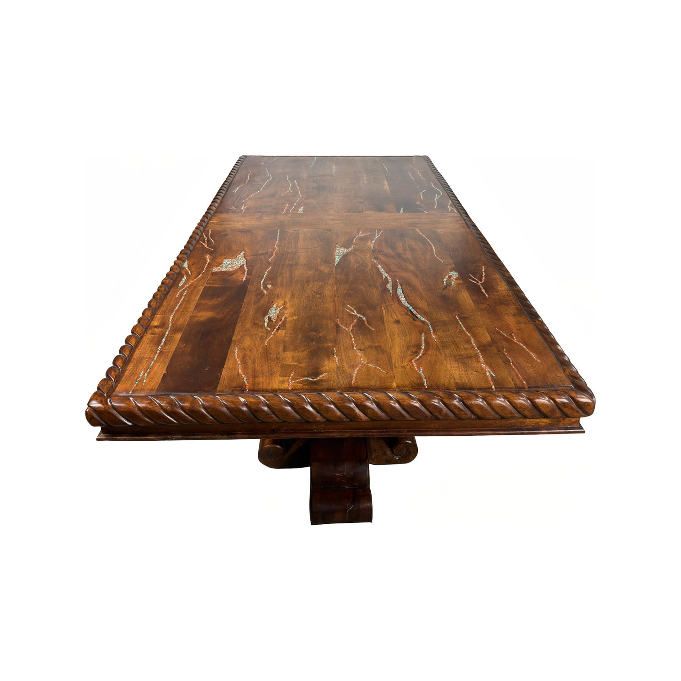 Turquoise Mesquite Dining Table