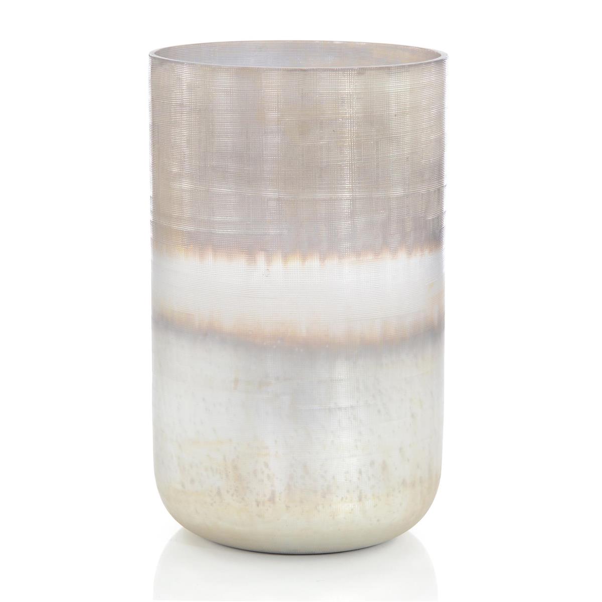 Misty Horizon Glass Vase
