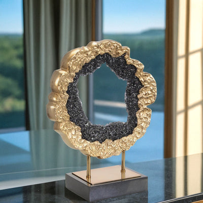 Eclipse Geode Table Sculpture