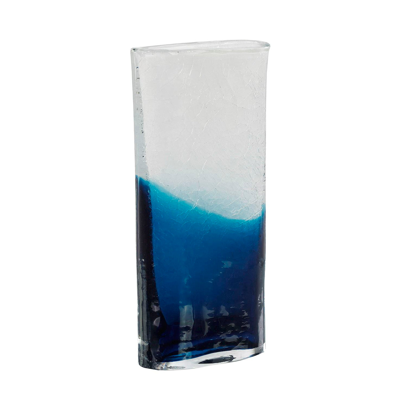 Ocean Crest Glass Vase