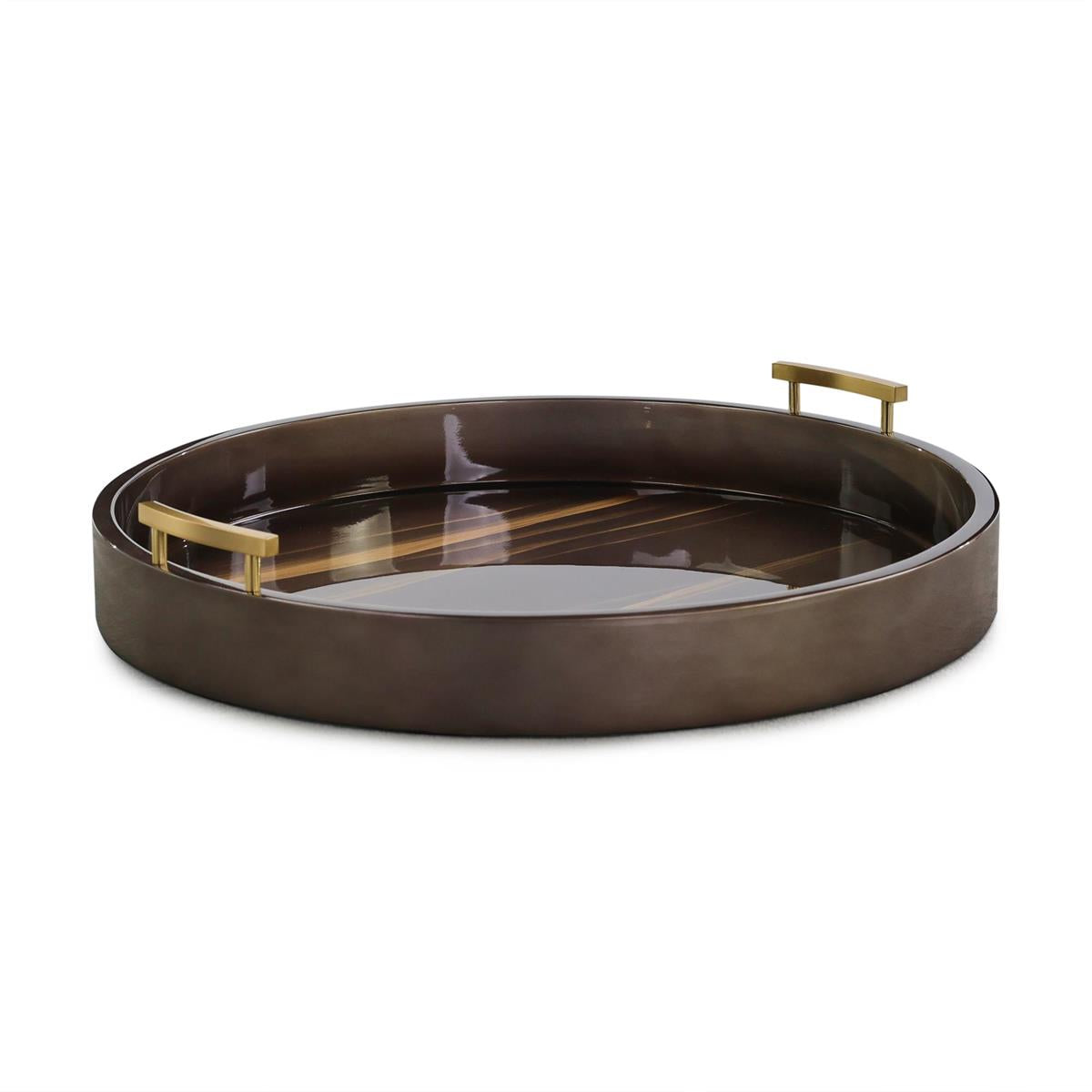 Eclipse Round Serving Tray
