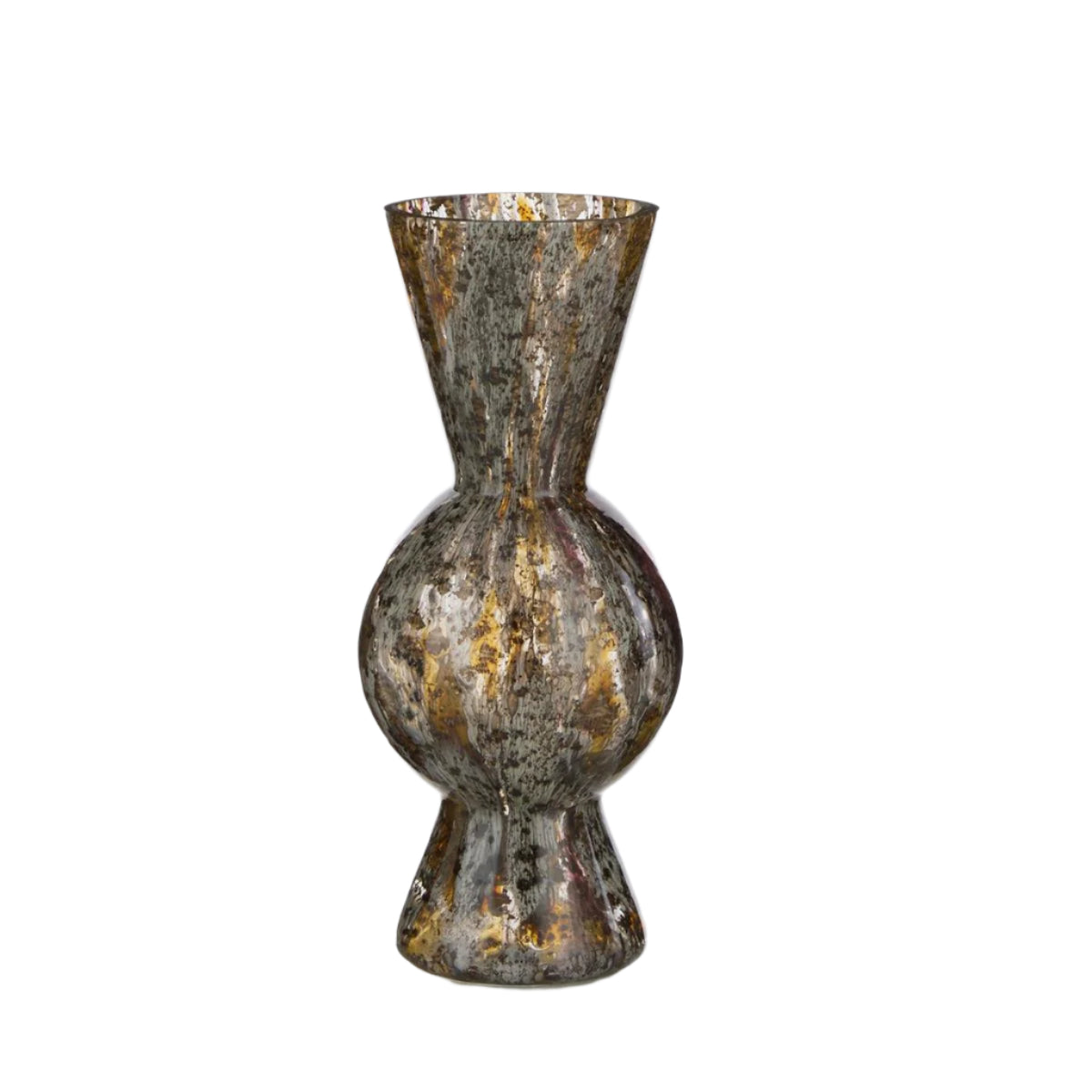 Celestial Glow Art Glass Vase