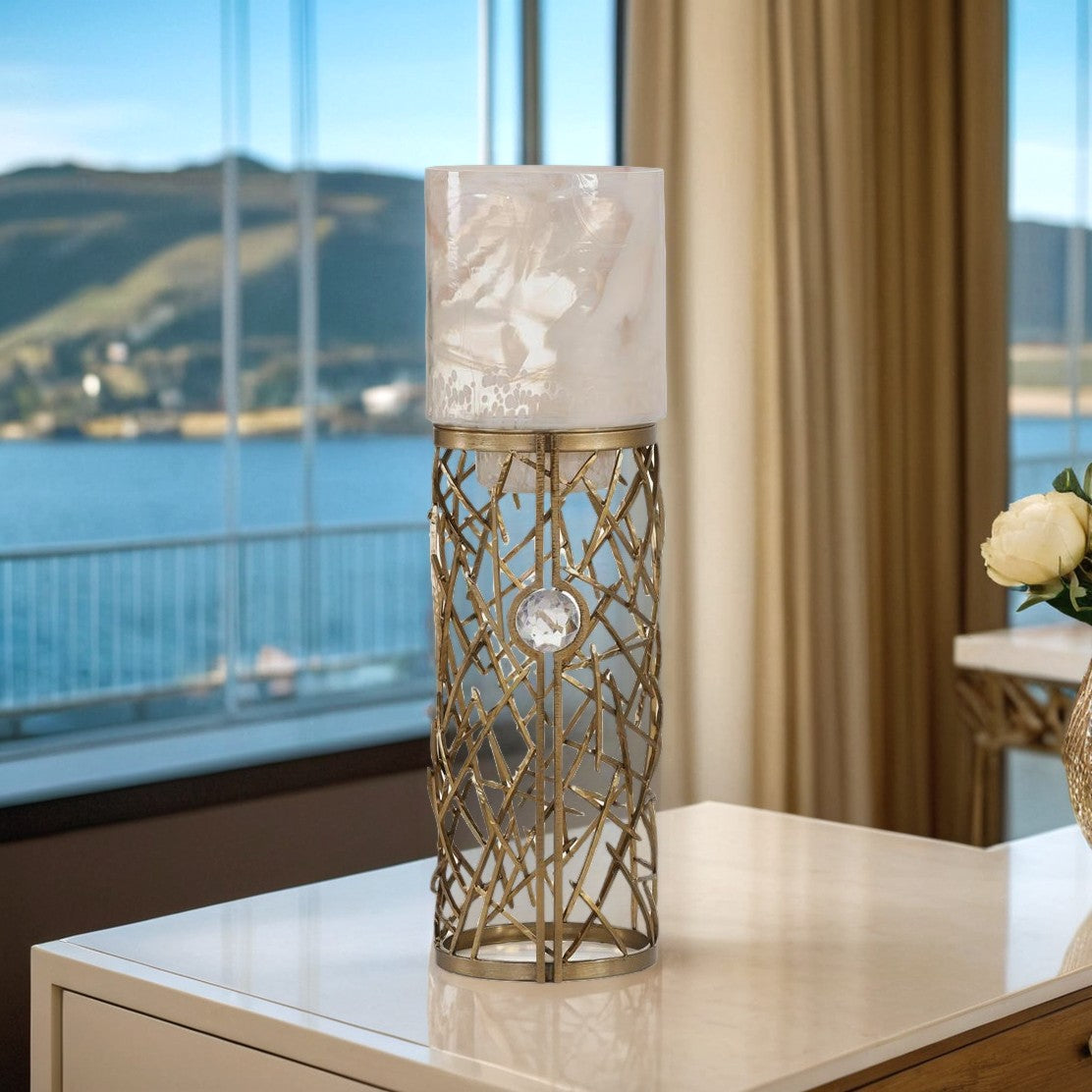 Radiant Glow Candleholder
