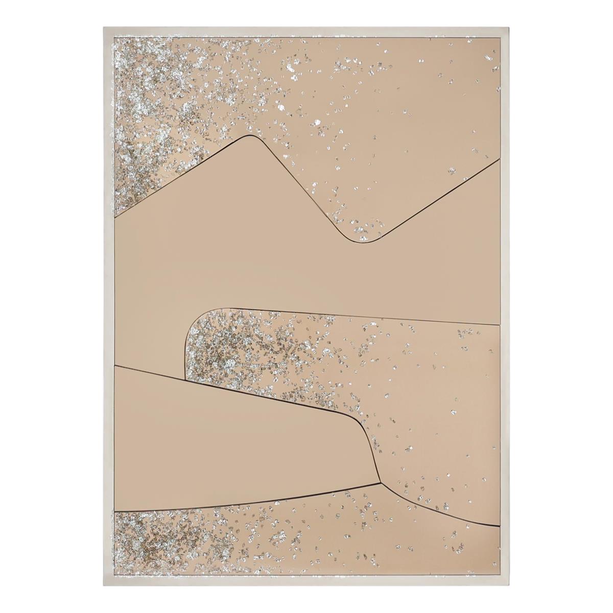 Shimmer Abstract Mirror