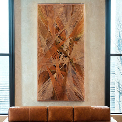Amber Weave Wall Art
