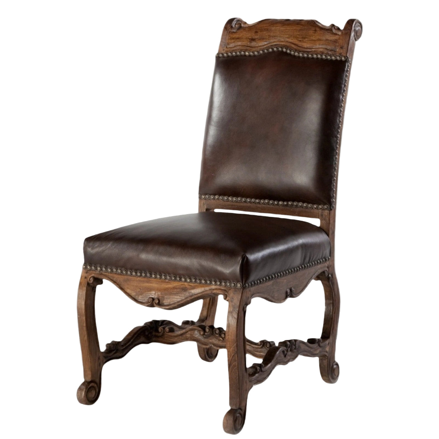 Dining Chair With Leather