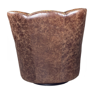 Jaguar Club Croc Swivel Chair