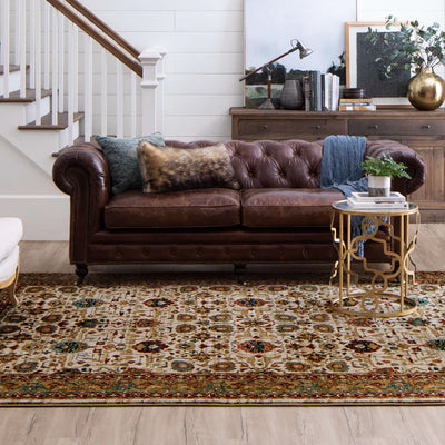 Spice Market Keralam Cream Rug