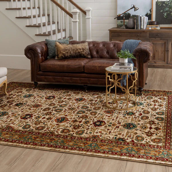 Spice Market Keralam Cream Rug