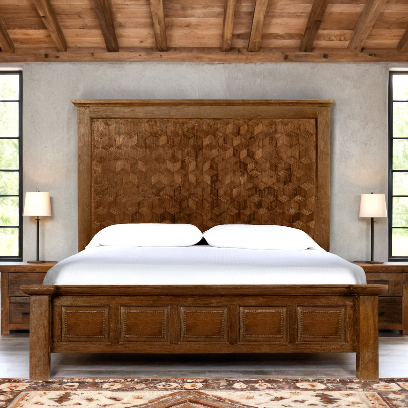Spanish Mozaic King Bed