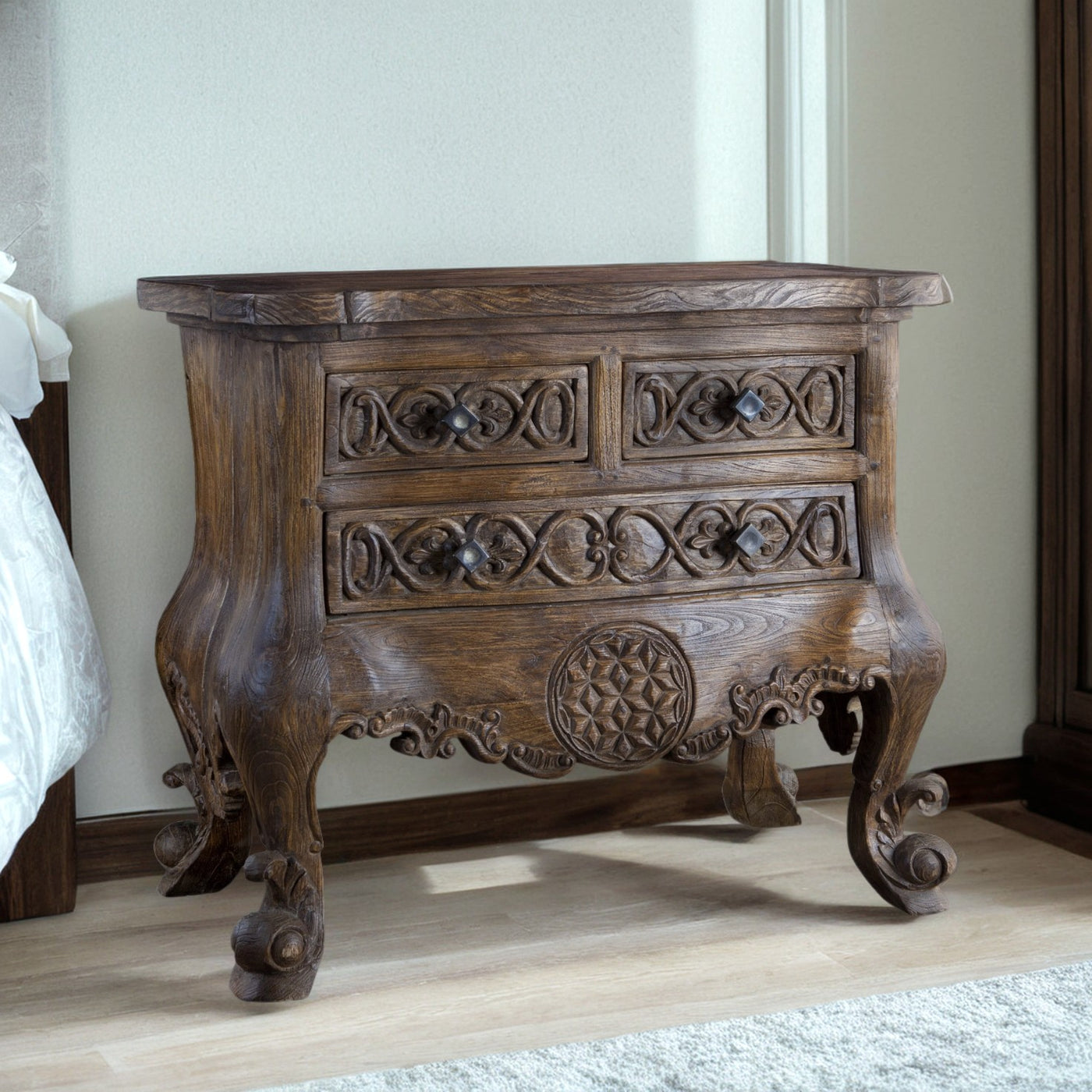Delux Bedside Chest