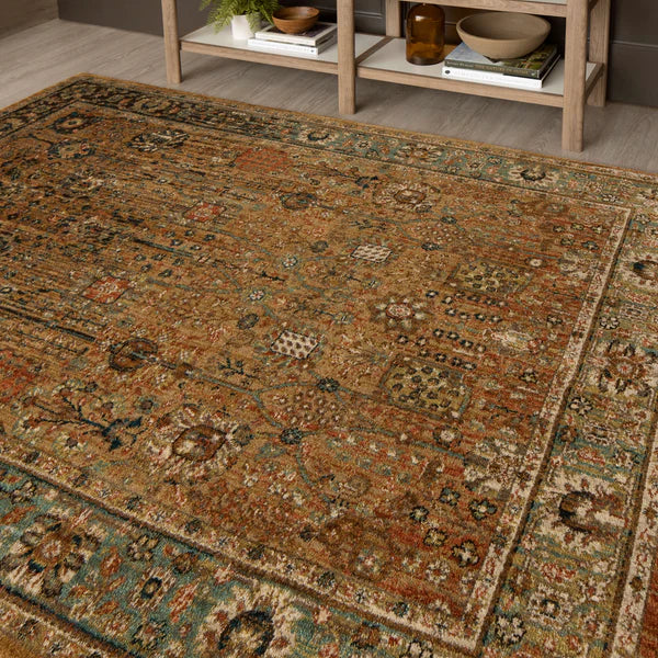 Spice Market Myanmar Tobacco Rug