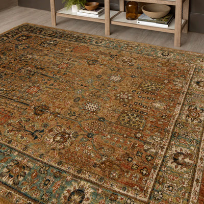 Spice Market Myanmar Tobacco Rug