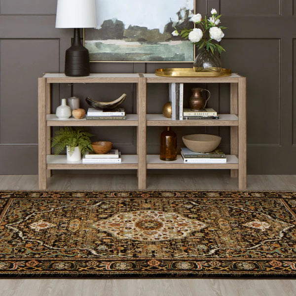 Spice Market Petra Charcoal Rug